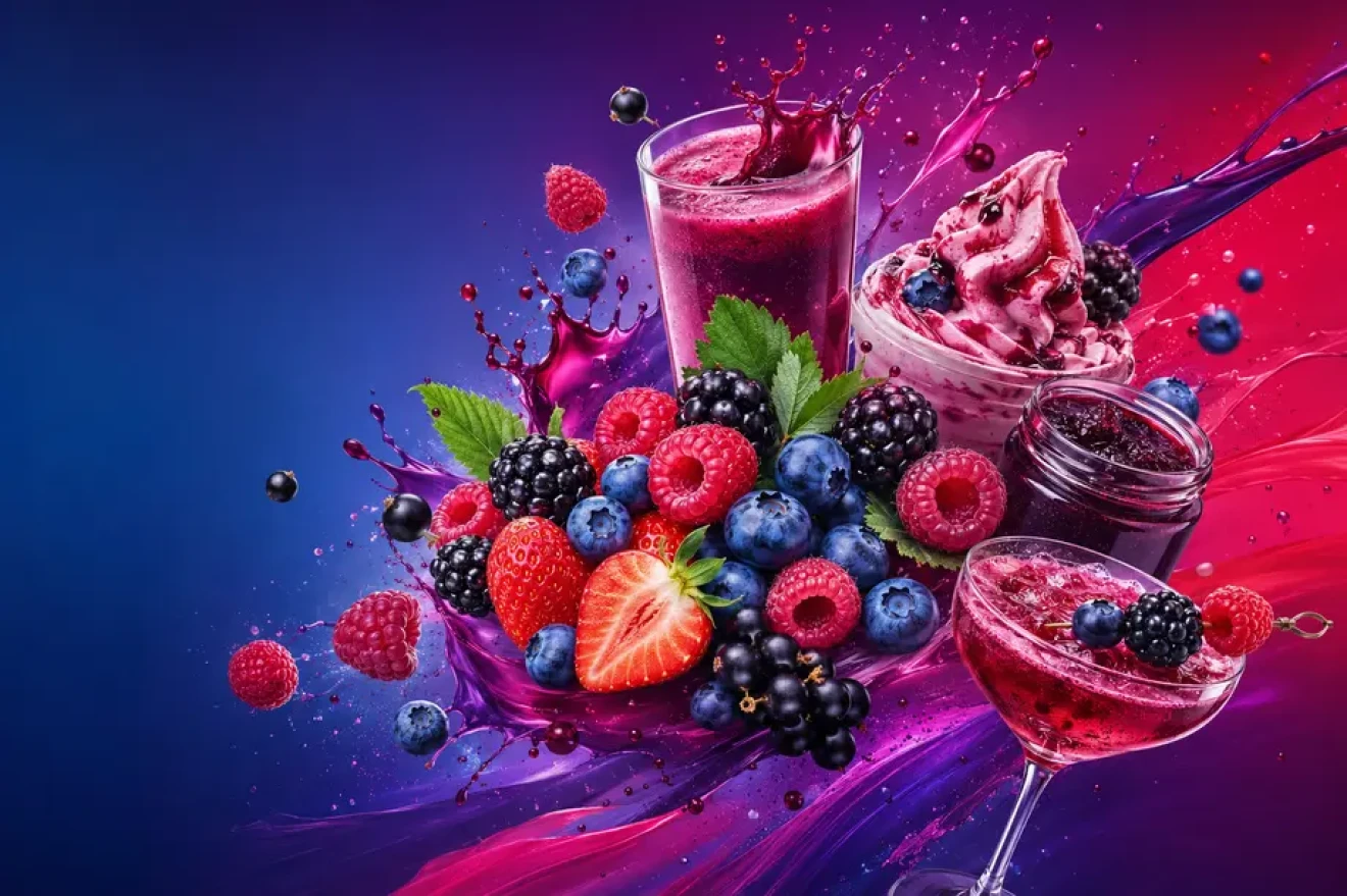 Berries as ingredients: from ice cream to functional foods-image