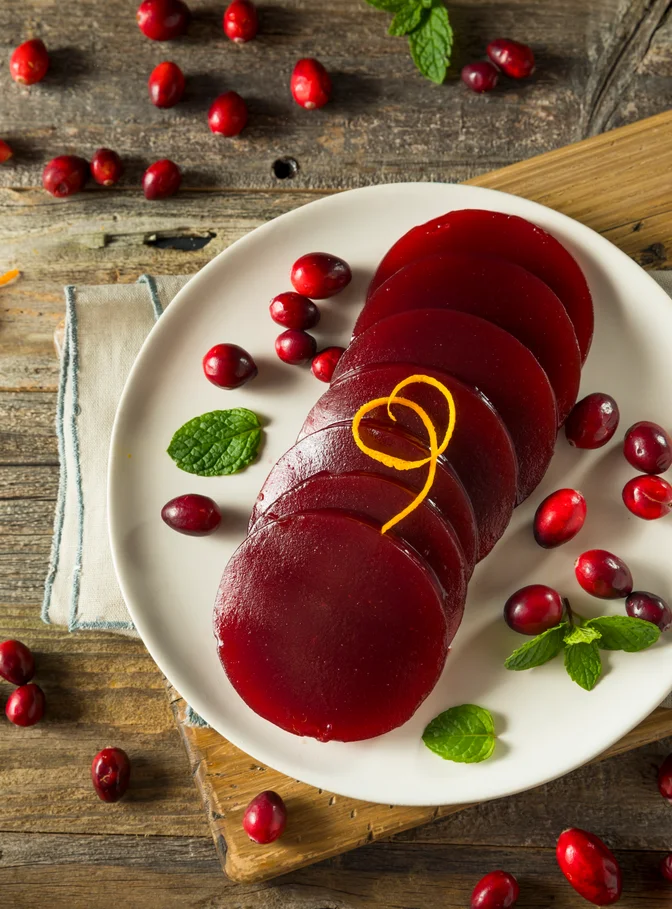 Cranberry jelly.