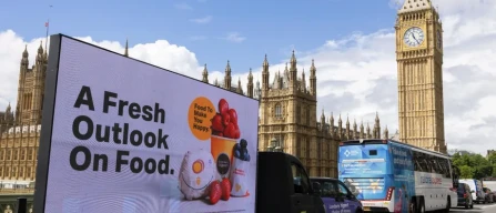 UK berry growers challenge junk food ad loophole in outdoor spaces near children across streets-image
