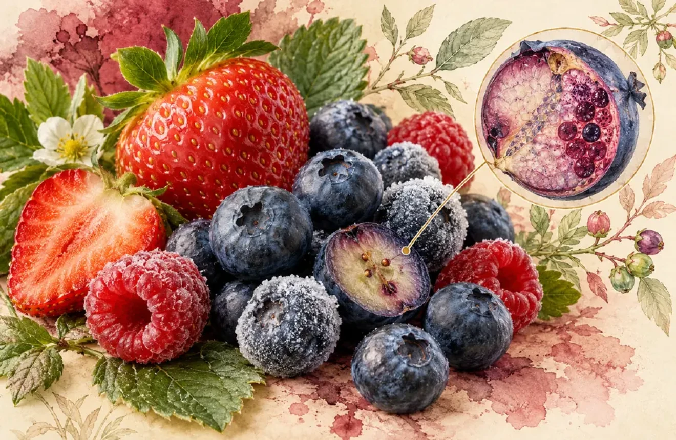 Fresh or frozen berries? What do freezing and thawing really change?-image