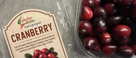 Fresh cranberries on the Italian shelves for the first time with Esselunga-image