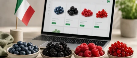 Week 22/2026: online berries in Italy, GDO retail price variation -1.2% from previous week-image