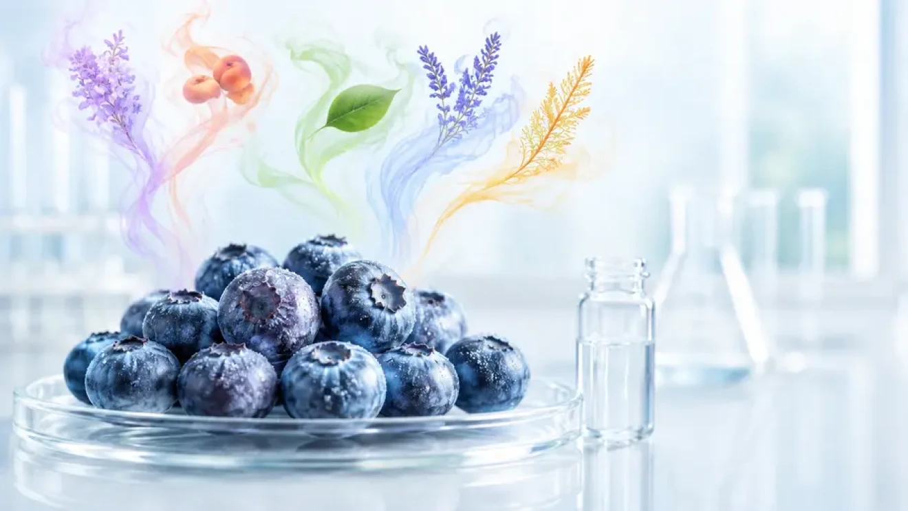 The flavour of blueberries under the microscope: five flavour profiles identified-image