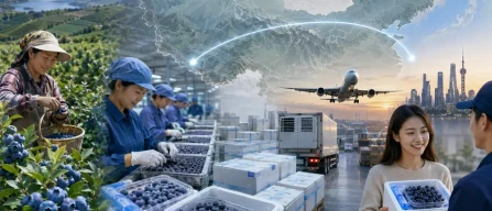 In Cina i mirtilli si vendono in diretta: Douyin, Yunnan e consegne in 24 ore cambiano le regole del mercato-image