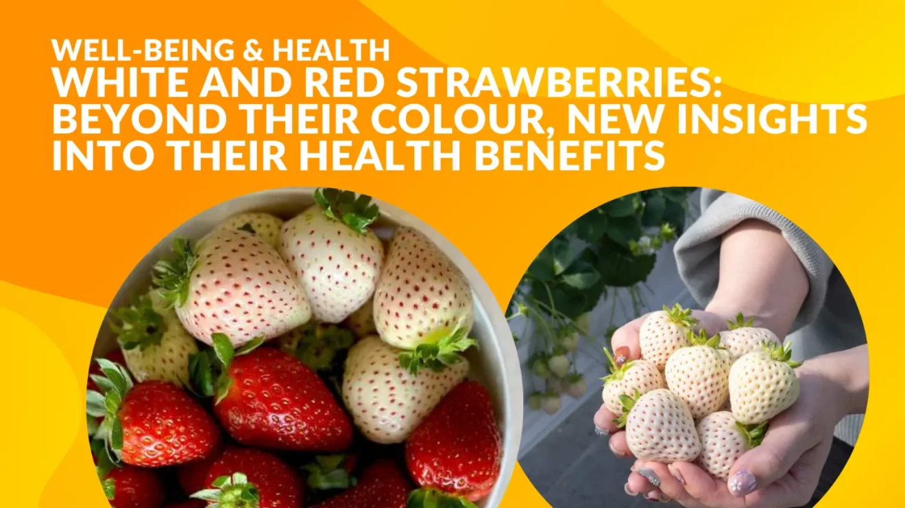 White and red strawberries: beyond their colour, new insights into their health benefits-image