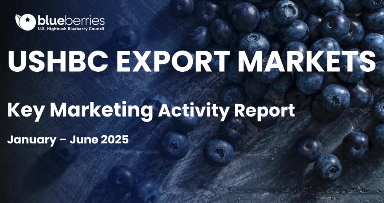 USHBC Report: +55% US blueberry exports to South Korea-image