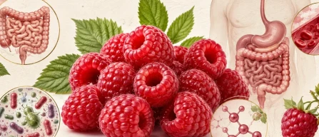 Raspberries and health: what research says about fiber, gut microbiota and metabolic benefits-image