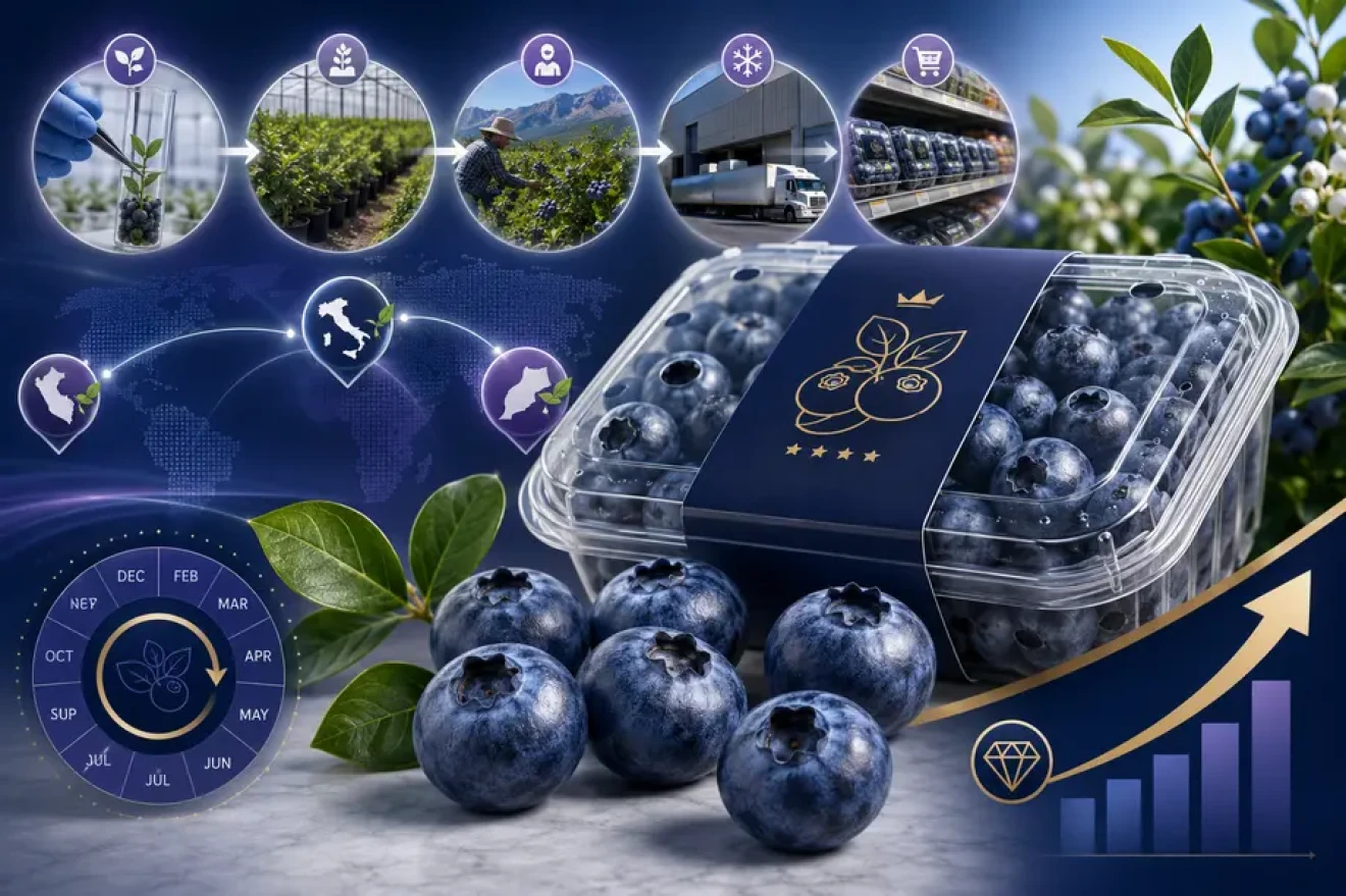 Mirtillo premium: qualità costante, filiera integrata e valore a scaffale-image