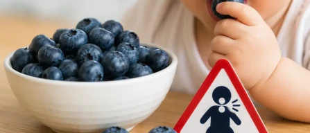 Whole blueberries: a choking hazard for young children-image