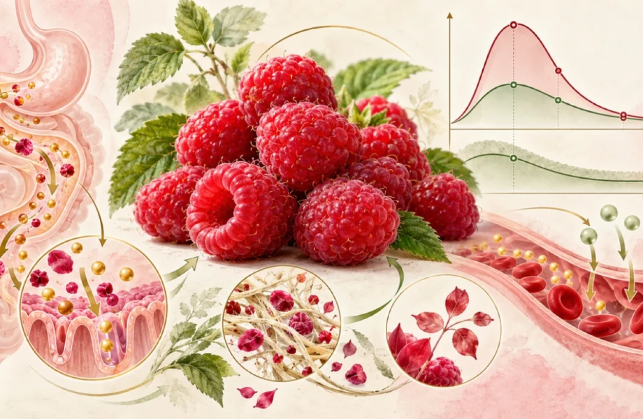 Raspberries and blood sugar: what happens to glucose levels after eating them?-image