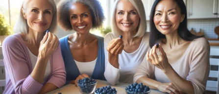 Blueberries and over 45 women's eye health: a potential connection-image