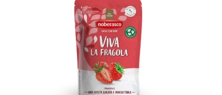 Noberasco lancia Viva la Fragola, lo snack di fragole disidratate-image