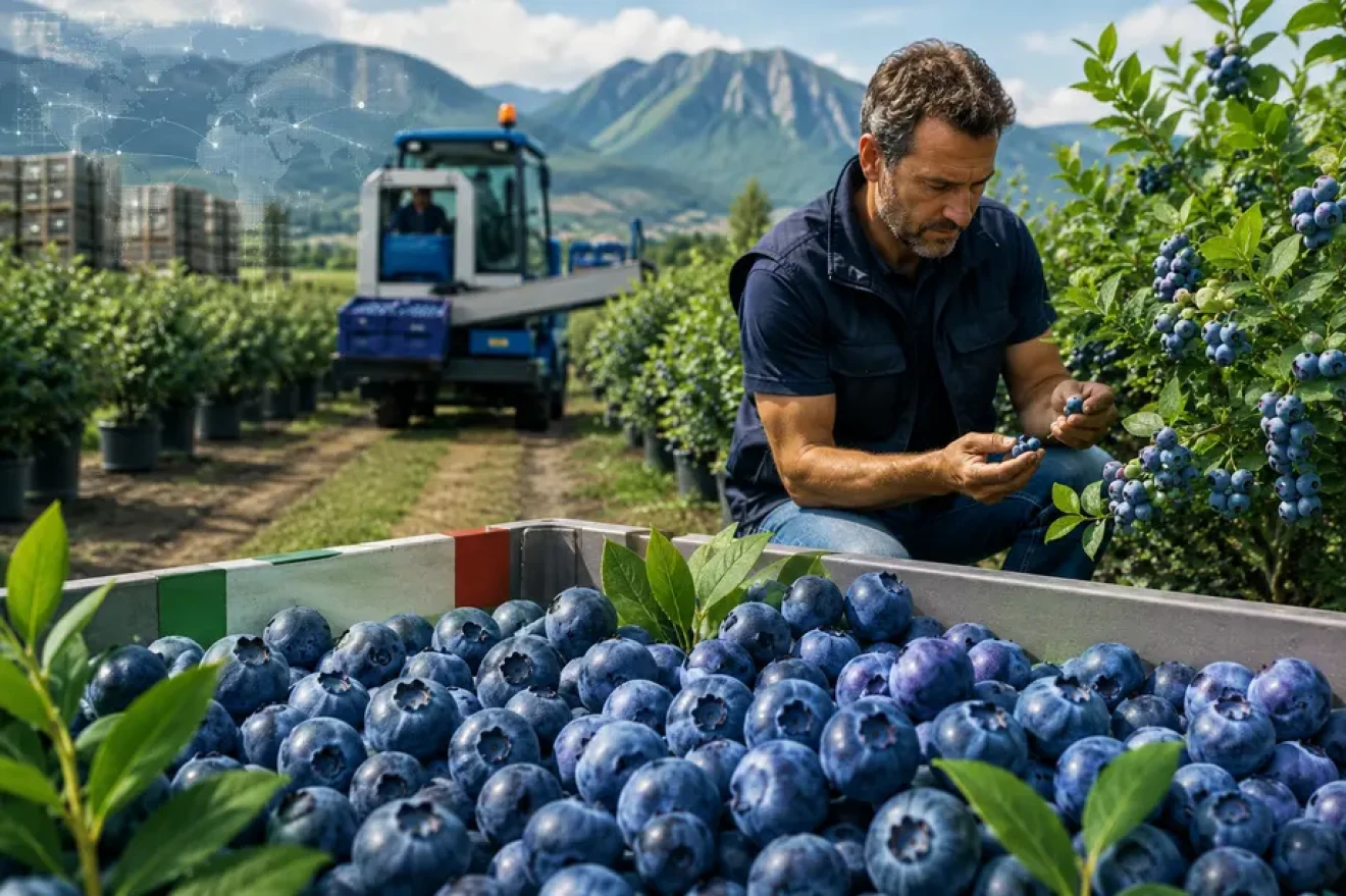 Mirtillo italiano sotto pressione: produttività, varietà e aggregazione le sfide chiave-image