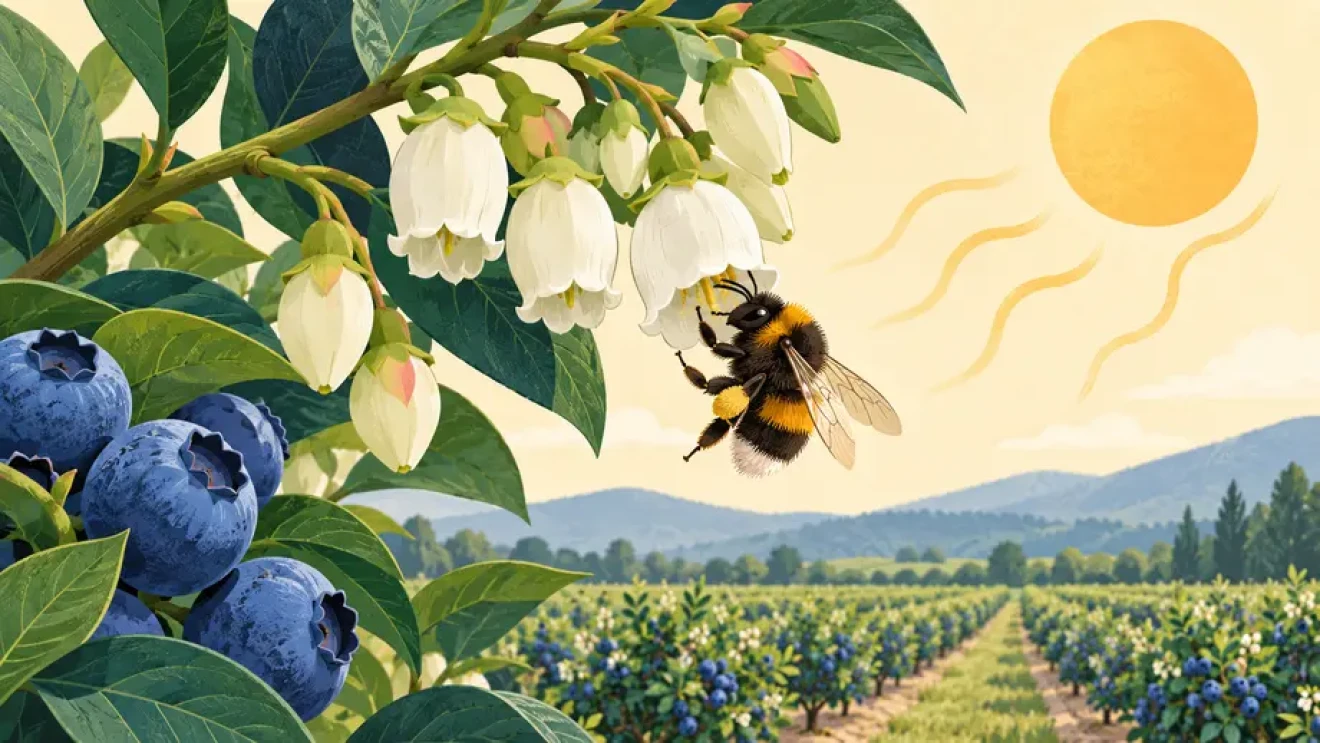 Blueberry pollination and flowering heat: Lisa Wasko DeVetter to meet growers in Milan-image