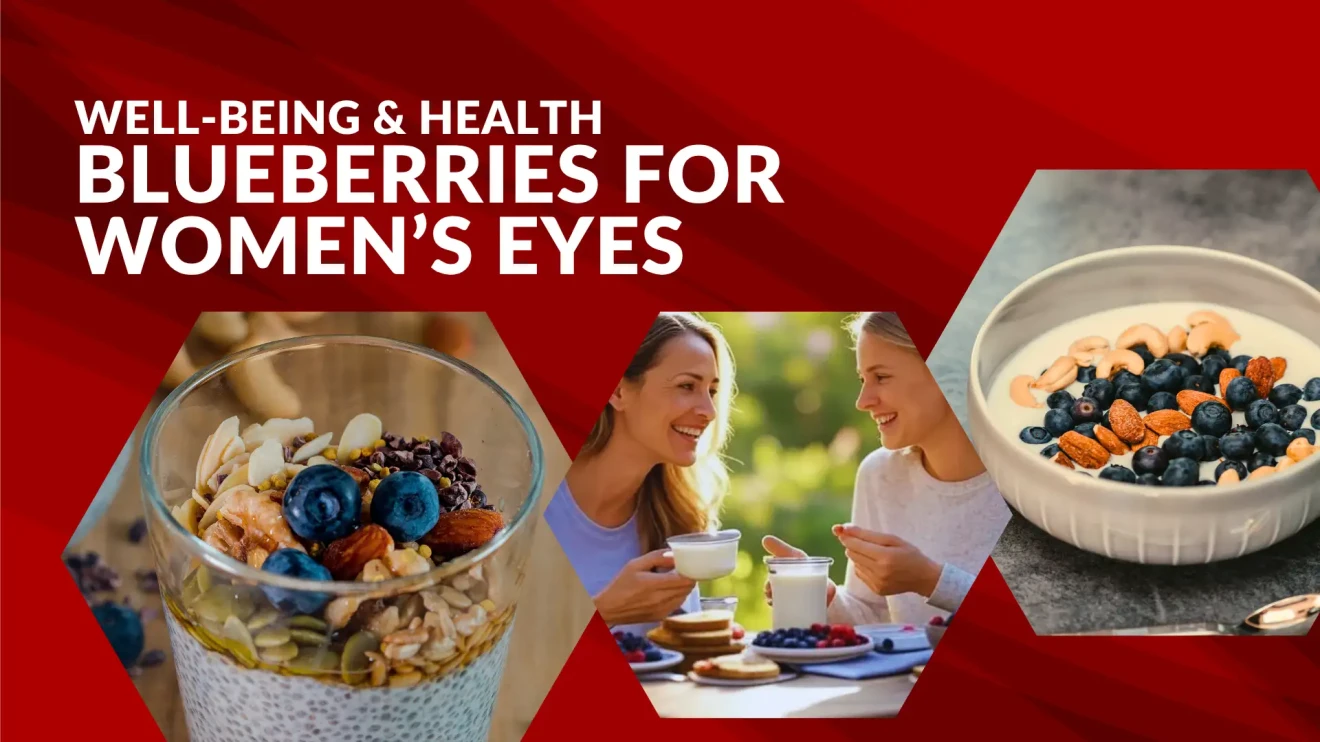 Blueberries and eye health: benefits for women-image