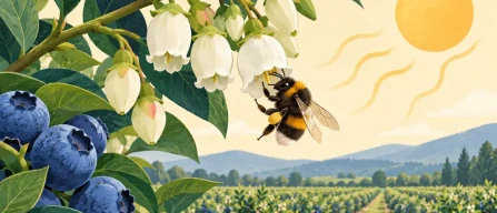 Mirtillo, impollinazione e caldo in fioritura: Lisa Wasko DeVetter incontra i produttori a Magenta-image